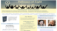 Desktop Screenshot of pathwaysoflight.org